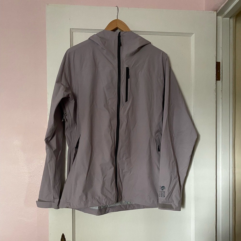 Mountain Hardwear Stretch Ozonic Rain Jacket NWOT